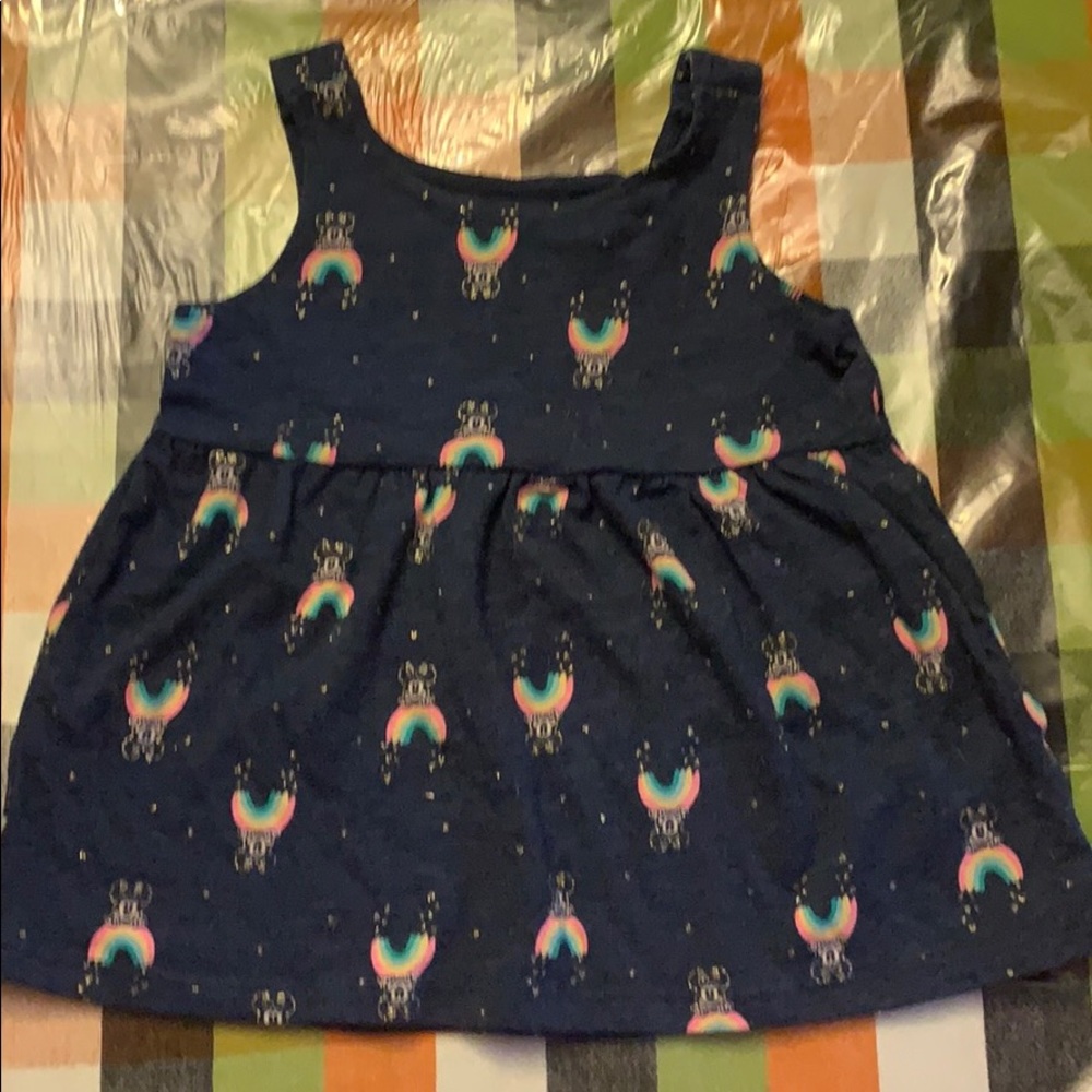 Disney rainbow Minnie Mouse tank top 24months 24mo